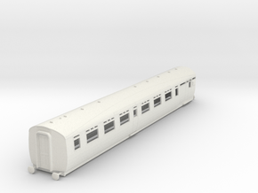 o100-lner-tourist-open-third-brake-coach in White Natural Versatile Plastic