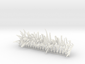 Rahkshi Spines Collection 1 in White Smooth Versatile Plastic