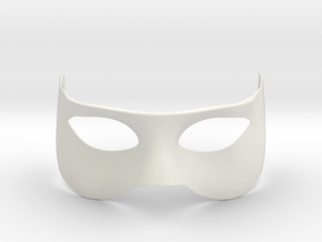 Simple mask in White Natural TPE (SLS)
