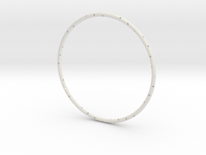 Bracelet Birch | Size 7.4 Inch in White Natural TPE (SLS)