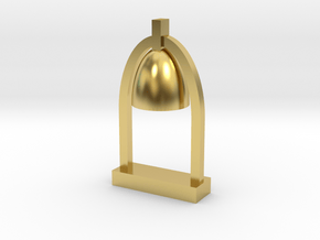 OO Scale NWR #7 Bell in Polished Brass