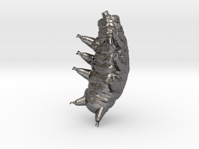 tardigrade pose 2 in Polished Nickel Steel