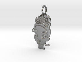 Princess Tiana in Fine Detail Polished Silver