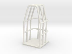 Rollcage Design 1 in White Natural Versatile Plastic: 1:32