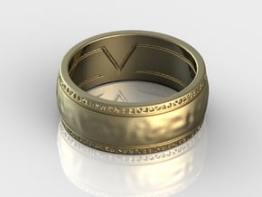 Draupnir Ring (God of War) in 14K Yellow Gold: 10 / 61.5