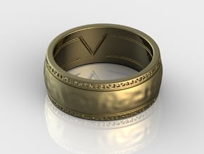 Draupnir Ring (God of War) in Polished Brass: 10 / 61.5