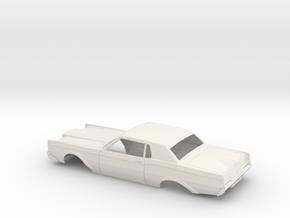 1/24 1968-71 Lincoln Mark III Shell in White Natural Versatile Plastic