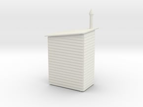 Thunder Box O Scale in White Natural Versatile Plastic