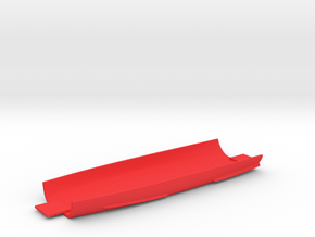 1/700 CVS-11 USS Intrepid Lower Hull Midships in Red Smooth Versatile Plastic