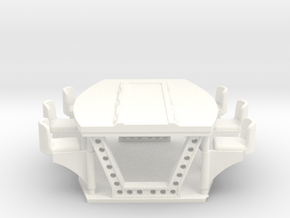 Jupiter 2 - Lower Level - Galley Table in White Processed Versatile Plastic