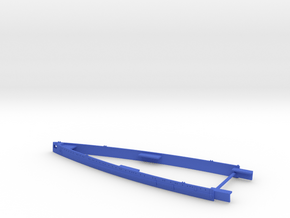 1/600 A-125 Design (Improved Mutsu) Stern in Blue Smooth Versatile Plastic