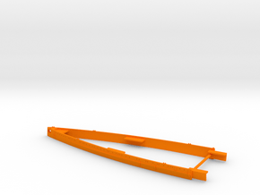 1/600 A-125 Design (Improved Mutsu) Stern in Orange Smooth Versatile Plastic