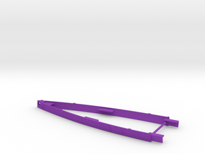 1/600 A-125 Design (Improved Mutsu) Stern in Purple Smooth Versatile Plastic