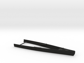 1/700 A-125 Design (Improved Mutsu) Bow in Black Smooth Versatile Plastic