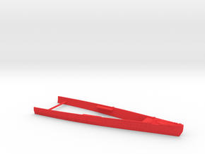 1/700 A-125 Design (Improved Mutsu) Bow in Red Smooth Versatile Plastic