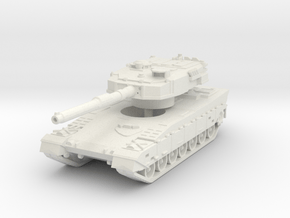 Type 90 MBT 1/76 in White Natural Versatile Plastic