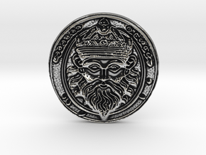 Lord Zeus the King of Kings says DEATH to Crypto! in Antique Silver