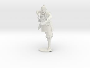 Ashigaru Musketeer in White Natural Versatile Plastic