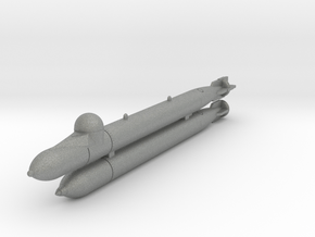1/144 Marder midget submarine w/ G7e T3 torpedo in Gray PA12