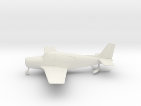 Beechcraft F33A Bonanza in White Natural Versatile Plastic: 1:64 - S