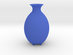Vase "Bud" in Blue Smooth Versatile Plastic