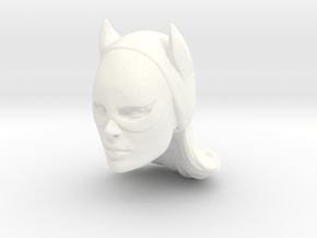 Batman - Batgirl - MEGO in White Processed Versatile Plastic