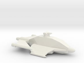 Skipray Blastboat: Horizontal Wings in White Natural Versatile Plastic