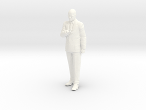 James Bond - Tee Hee 1.18 in White Processed Versatile Plastic