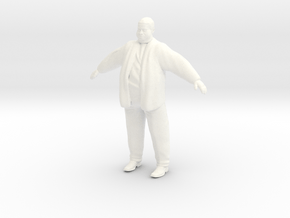 James Bond - Kanaga - Inflated 1.18 in White Processed Versatile Plastic