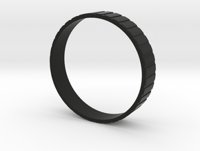 Olympus FT 50mm f2.0 macro focus ring in Black Natural TPE (SLS)
