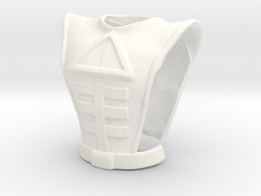 Prince Dakon Armor in White Processed Versatile Plastic