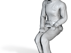 Star Trek - Wrath of Khan - Uhura - Seated in Tan Fine Detail Plastic