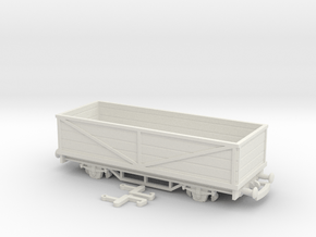 HO/OO TUGS Open Wagon v1 Bachmann in White Natural Versatile Plastic