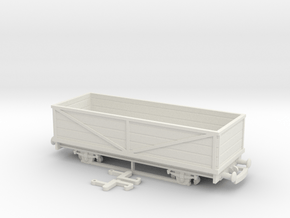 HO/OO TUGS Open Wagon v2 Bachmann in White Natural Versatile Plastic