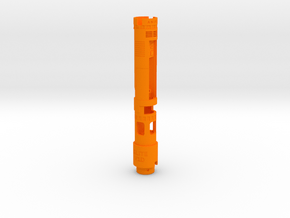 AniFlex Elite Crystal Chamber Part 1 of 3 in Orange Smooth Versatile Plastic