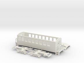 HO/OO TUGS Passenger Coach V1 Bachmann in White Natural Versatile Plastic