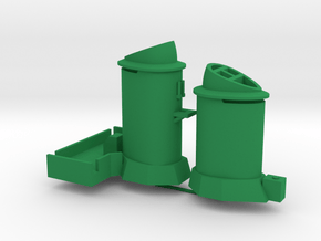 1/144 RN Giulio Cesare Funnels in Green Smooth Versatile Plastic