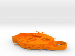 1/600 A-125 Design (Improved Mutsu) Superstructure in Orange Smooth Versatile Plastic
