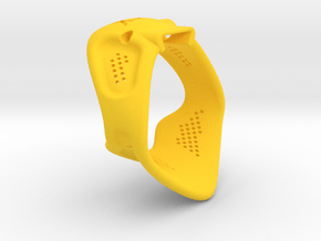 X3S Ring 38mm  in Yellow Smooth Versatile Plastic