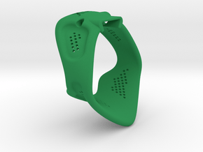 X3S Ring 40mm  in Green Smooth Versatile Plastic