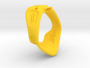 X3S Ring 52,5mm in Yellow Smooth Versatile Plastic