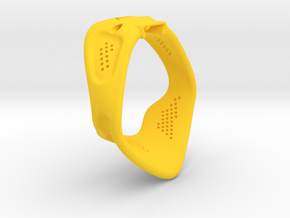 X3S Ring 57,5mm  in Yellow Smooth Versatile Plastic