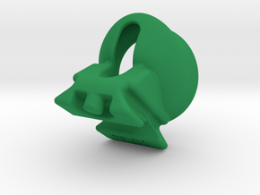 Q4e 40mm in Green Smooth Versatile Plastic: Extra Small