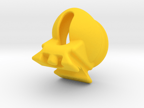 Q4e 45mm in Yellow Smooth Versatile Plastic: Extra Small