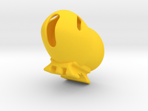 Q4e 65mm in Yellow Smooth Versatile Plastic: Extra Small