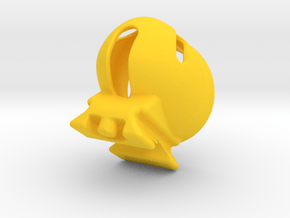 Q4e 50mm in Yellow Smooth Versatile Plastic: Extra Small
