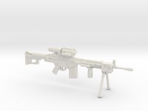 Automatkarbin 4 Ak4D Rifle in White Natural Versatile Plastic