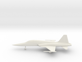 Northrop F-5F Tiger II in White Natural Versatile Plastic: 1:64 - S