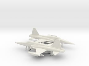 Northrop F-5E Tiger II in White Natural Versatile Plastic: 1:200