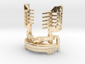 KR / Korbanth MW3 - Master Chassis - Part 6 in 14k Gold Plated Brass